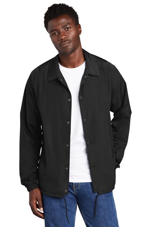 New Era NEA601 Coaches Jacket, Black