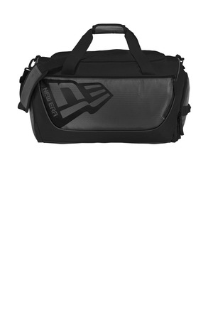 New Era NEB700 Shutout Duffel, Graphite/ Black