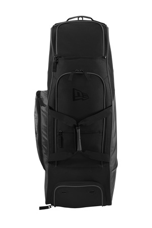 New Era NEB701 Shutout Wheeled Bat Bag, Graphite/ Black