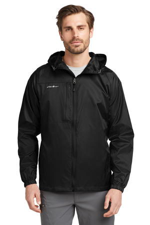 Eddie Bauer EB500 Packable Wind Jacket, Black