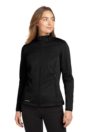 Eddie Bauer EB539 Women's Weather-Resist Soft Shell Jacket, Black