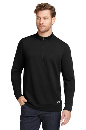 OGIO OG813 Luuma 1/2-Zip Fleece, Blacktop