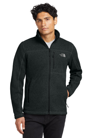 The North Face NF0A3LH7 Sweater Fleece Jacket, TNF Black Heather