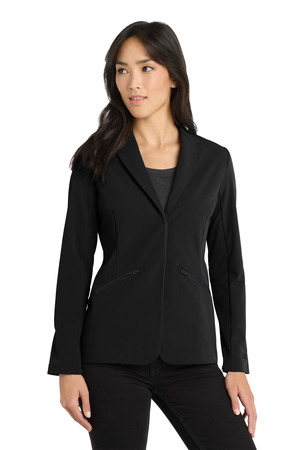 OGIO LOG824 Women's Fusion Blazer, Blacktop