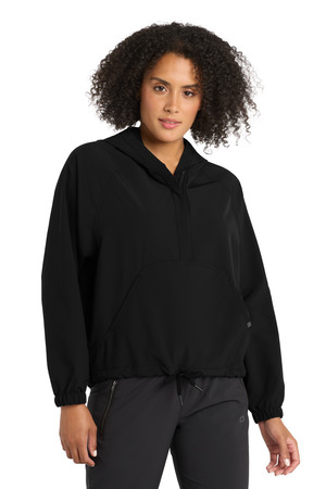 OGIO LOG706 Women's Connection Anorak, Blacktop