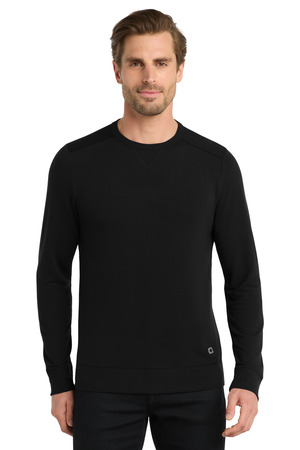OGIO OG825 Luuma Flex Long Sleeve Crew, Blacktop