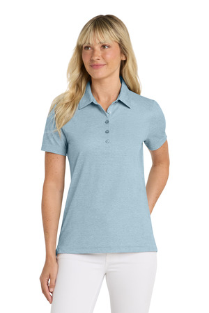 TravisMathew TM1WW002 Women's Oceanside Heather Polo, Allure Heather