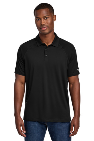 New Era NEA225 Power Polo, Black