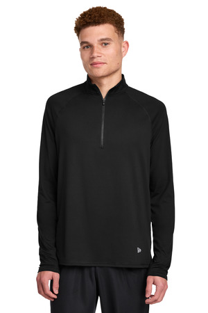New Era NEA228 Power 1/2-Zip, Black
