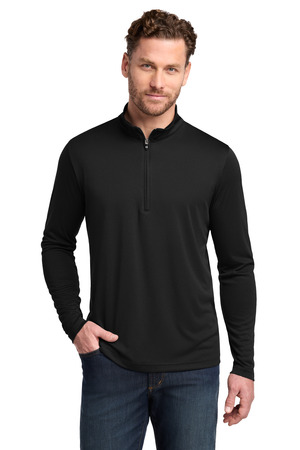 TravisMathew TM1MY397 Coto Performance 1/4-Zip, Black