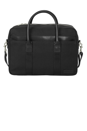 Brooks Brothers BB18830 Wells Briefcase, Black