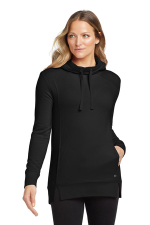 OGIO LOG810 Women's Luuma Pullover Fleece Hoodie, Blacktop