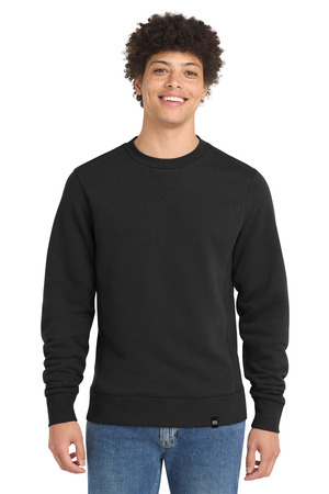 New Era NEA501 French Terry Crew, Black