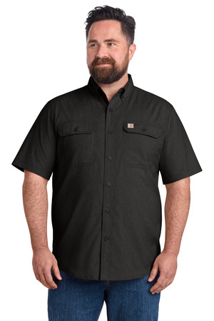 Carhartt CT105292 Force Solid Short Sleeve Shirt, Black
