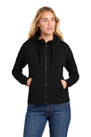 New Era LNEA540 Women's STS Full-Zip Hoodie, Black