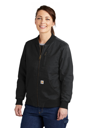 Carhartt CT102524 Women's Rugged Flex Crawford Jacket, Black