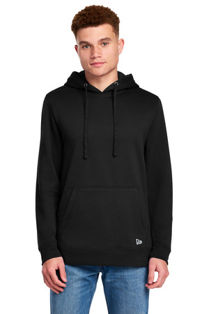 New Era NEA550 Comeback Fleece Pullover Hoodie, Black