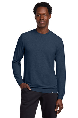 TravisMathew TM1MZ342 Long Weekend Crew, Blue Nights Heather