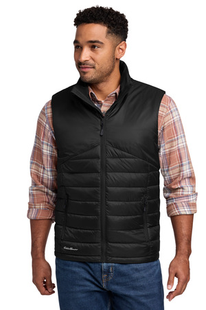 Eddie Bauer EB512 Quilted Vest, Deep Black