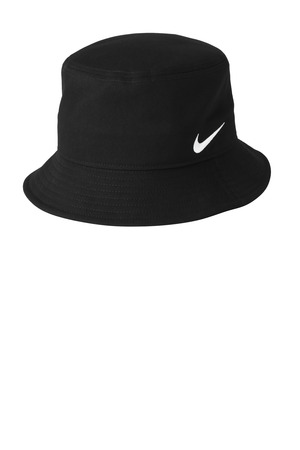 Nike NKBFN6319 Swoosh Bucket Hat, Black