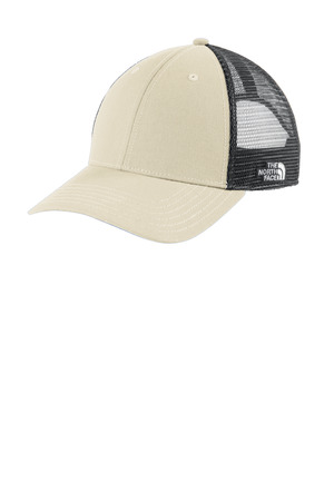 The North Face NF0A4VUA Ultimate Trucker Cap, Vintage White/ Asphalt Grey