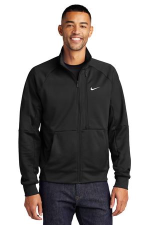 Nike NKFD9891 Full-Zip Chest Swoosh Jacket, Black