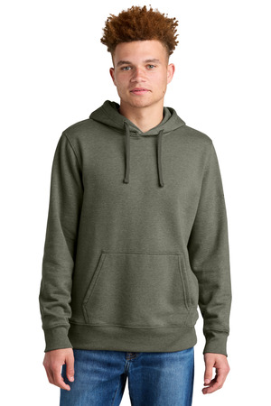 The North Face NF0A8AU0 Sleeve Logo Pullover Hoodie, New Taupe Green Heather