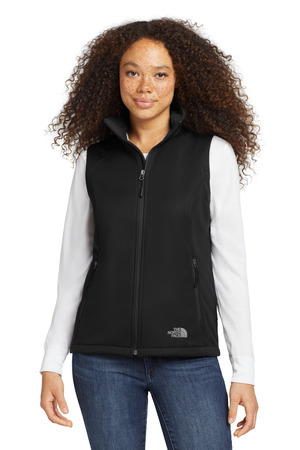 The North Face NF0A3LH1 Women's Ridgewall Soft Shell Vest, TNF Black
