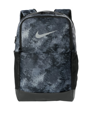 Nike NKFZ2608 LIMITED EDITION Nike Brasilia Camo Backpack, Iron Grey
