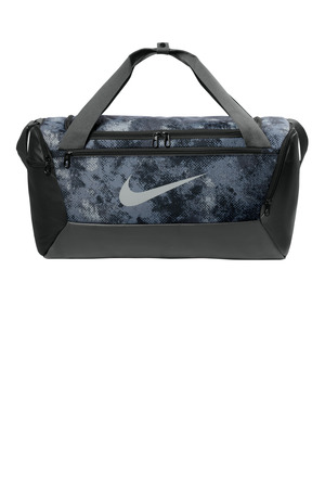 Nike NKFZ2610 LIMITED EDITION Nike Brasilia Camo Duffel, Iron Grey