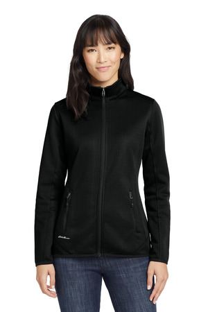 Eddie Bauer EB243 Women's Dash Full-Zip Fleece Jacket, Black