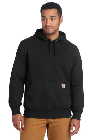 Carhartt CT100615 Rain Defender Paxton Heavyweight Hooded Sweatshirt, Black