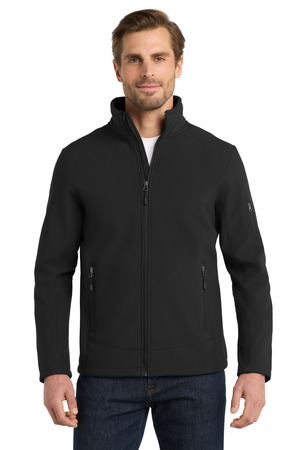Eddie Bauer EB534 Rugged Ripstop Soft Shell Jacket, Black