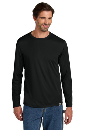 Carhartt CT106972 Force Sun Defender Long Sleeve T-Shirt, Black