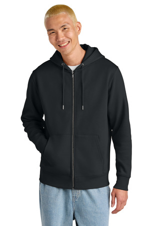 Stanley/Stella SXU005 Unisex Cultivator 2.0 Full-Zip Hooded Sweatshirt, Black