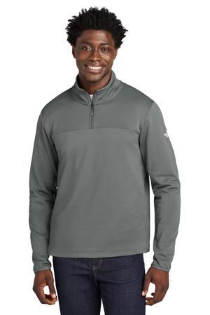 The North Face NF0A8ENJ Aim 1/4-Zip Fleece, Smoked Pearl Grey