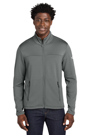 The North Face NF0A8ENK Aim Full-Zip Fleece Jacket, Smoked Pearl Grey