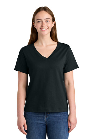 Stanley/Stella SXW032 Women's Stella Isla V-Neck Tee, Black