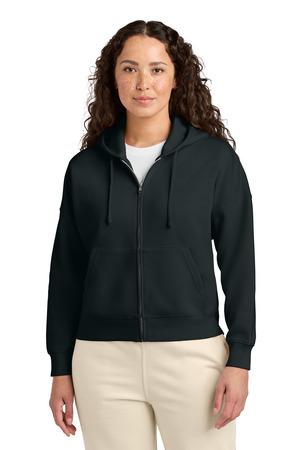 Stanley/Stella SXW037 Women's Stella Ida Full-Zip Hooded Sweatshirt, Black