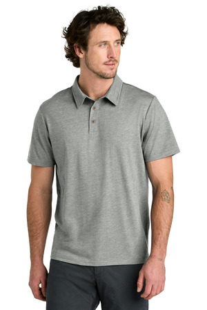 tentree TTCM5660 LIMITED EDITION tentree TreeBlend Polo, Hi Rise Grey Heather