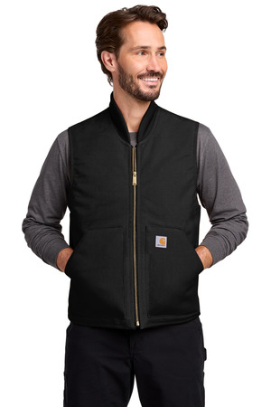 Carhartt CT106676 Duck Vest, Black