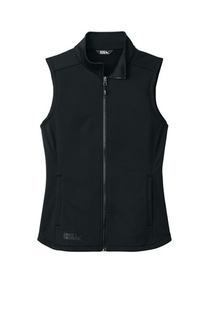 Eddie Bauer EB2570 Women's Smooth Mid Layer Fleece Vest, Black