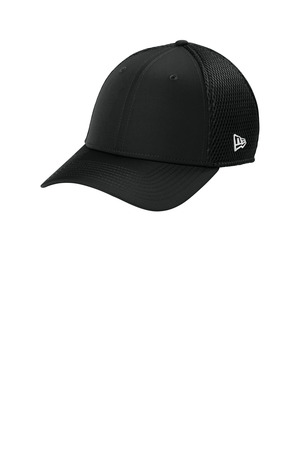 New Era NE1130 39THIRTY Performance Stretch Mesh Cap, Black