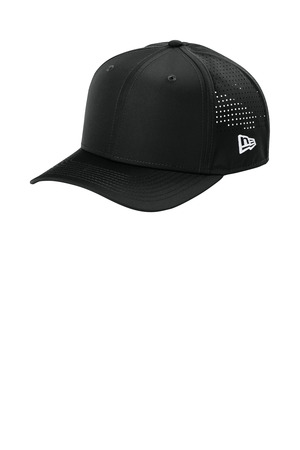 New Era NE501 9SEVENTY Perforated Snapback Cap, Black