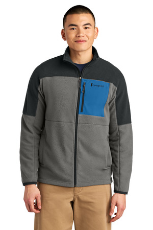 Cotopaxi COTOM1695 Abrazo Full-Zip Fleece Jacket, Black/ Cinder