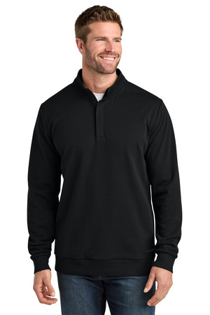TravisMathew TMA41421 Ocean Villa 1/4-Zip, Black