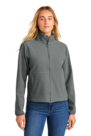 The North Face NF0A8ENP Women's Edge Stretch Soft Shell Jacket, Smoked Pearl Grey