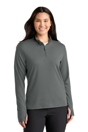 The North Face NF0A8ENQ Women's Ambition 1/4-Zip, Smoked Pearl Grey