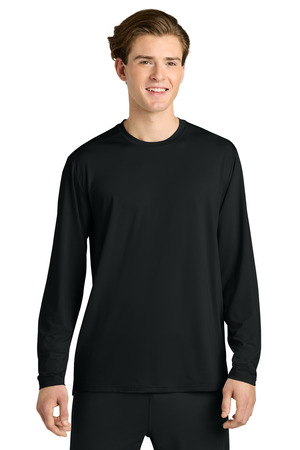 Richardson RA7110LS Clutch Long Sleeve Tee, Black