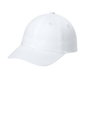 Port Authority C992 Wearever Unstructured Twill Snapback Cap, White